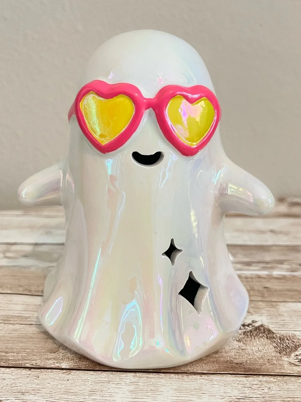 NEW Target Bullseye Playground Light Up Ghost with Sunglasses Halloween Figurine